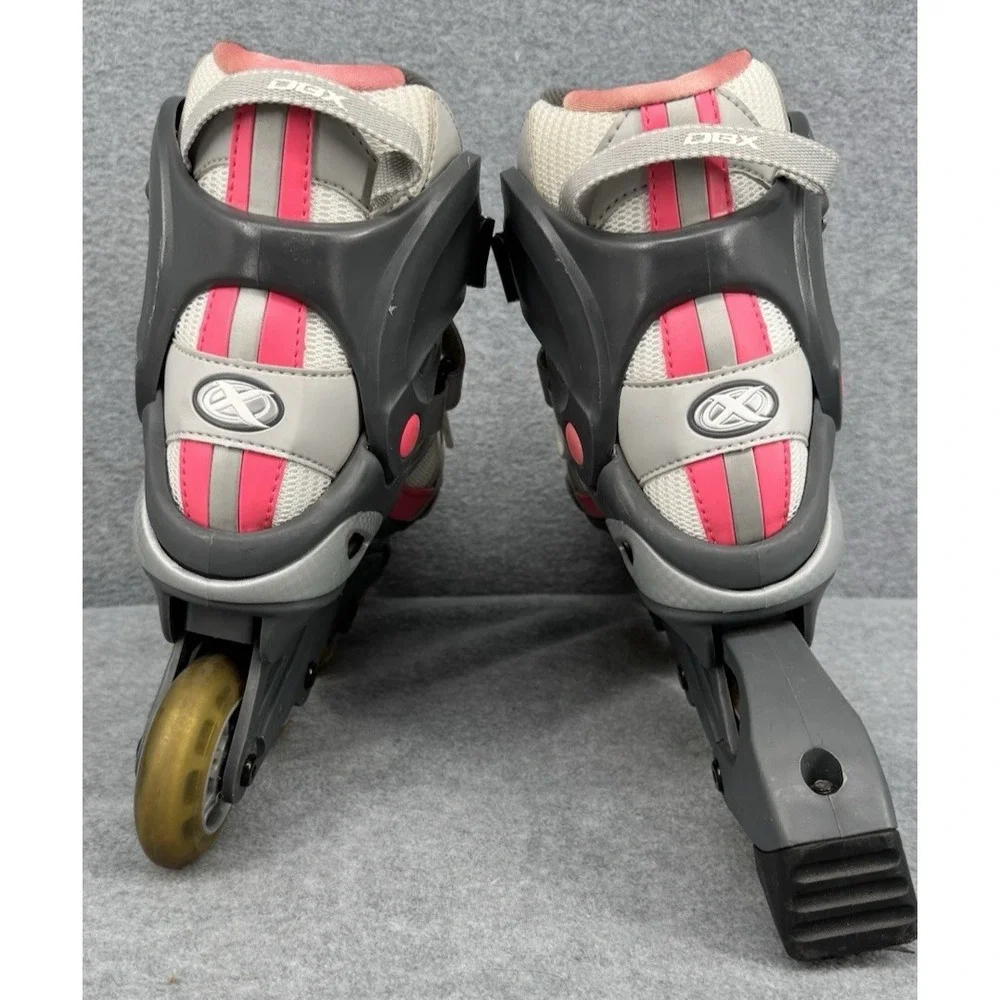 DBX Recruit Inline Skates Mothership Wheels Women's Size 7 Pink Gray